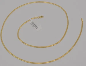 10K Massiv Gelbgold Miami Kubanische Kette Glieder Halskette 20 Zoll 6,6 gr - Bild 1 von 6