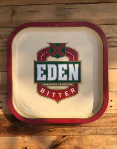 Eden Bitter Square Metal Drinks Tray - Picture 1 of 2