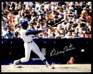 GEORGE FOSTER SIGNED 8X10 PHOTO - NEW YORK METS - Picture 1 of 1