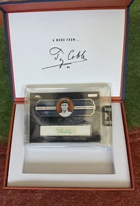 Ty Cobb Signed Encapsulated From Ty Cobb Estate written word “TELL”AUTHENTIC - Picture 1 of 6