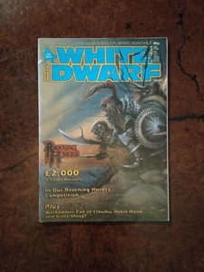 WHITE DWARF ISSUE NO 89 WARHAMMER FANTASY 40,000 40K D&D MAGAZINE MAY 1987 - Picture 1 of 2