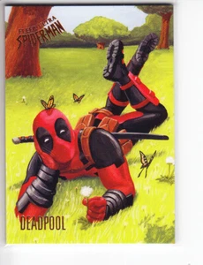 Fleer Ultra Spider-Man 2017 base #073 #73 Deadpool combo envío hobby💥* - Imagen 1 de 1