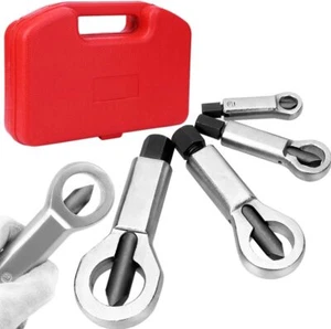 Heavy Duty Metal Nut Splitter Set Bolt Buster Cracker Breaker Tool Broken Damage - Picture 1 of 2
