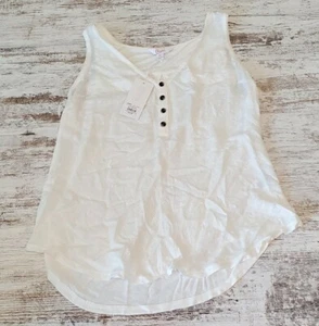 Damen-Tanktop Candies vorne zum Binden Größe XS elfenbeinfarben neu mit Etikett - Bild 1 von 5