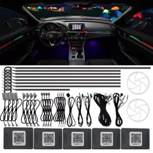 20in1 APP Controls Music Symphony Ambient Light Car RGB Lamp For Honda Accord - Bild 1 von 18