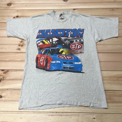 Vintage Bobby Hamilton NASCAR STP Petty Enterprise Shirt Size Large - Image 1 of 4