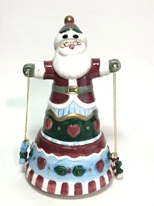 Figura Musical Papá Noel Here Comes Santa Claus Kim Lawrence Enesco de Colección - Imagen 1 de 8