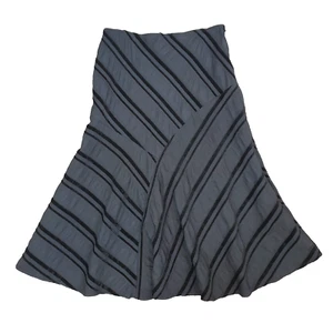 NY Collection Maxirock schwarz Samt Burnout XL Whimsigoth Fee Grunge Witchy - Bild 1 von 9