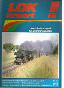 LOK REPORT 06/87 DAMPFLOKFESTIVAL AUF DER WUTACHTALBAHN / BAUREIHE 118 DER DR - Imagen 1 de 1