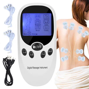 Electric Massager Muscle Stimulator Machine Body Massager Therapy Pain Relief - Picture 1 of 11