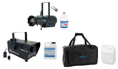 American DJ ENCORE PROFILE PRO WW 260W LED DMX Ellipsoidal Spotlight+Fogger+Bag - Image 1 of 4