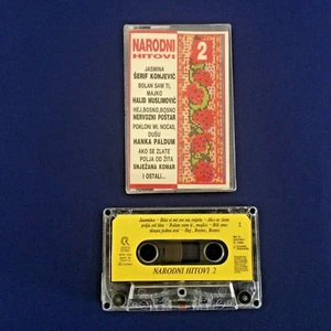 FOLK CASSETTE TAPE - Narodni Hitovi 2 - Croatia 1994 Stereo RARE - Foto 1 di 2
