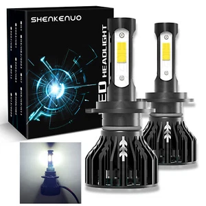 9005 LED Headlight Super Bright Bulbs Kit White 11000LM High/Low Beam HB3 - Picture 1 of 13