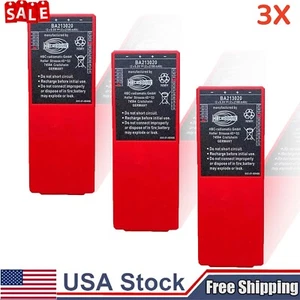 Confezione da 3 batterie BA213020 2x6V 2100mAh per batteria HBC Radiomatic BA213020 US. - Foto 1 di 9