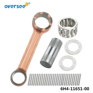 6H4-11651-00 6H4-11650-00 Connecting Rod Kit for Yamaha 40HP 50HP 2T 3 CYL - Picture 1 of 4