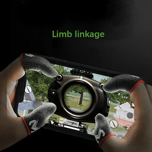 2pcs For PUBG Mobile Game Thumbs Glove Breathable Sweat-proof Finger Sleeve Pair - Picture 1 of 7