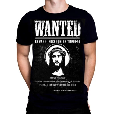 Blackcraft Cult - WANTED - Men's T-Shirt / Occult, Goth, Fashion