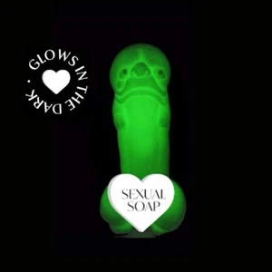 Glow in the dark adult penis soap dick soap penis shaped soap gag gift 8.5 oz - Picture 1 of 6