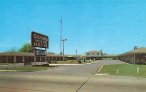 Greenville MS Gilhara Motor Hotel Hwy 82 Postcard - Picture 1 of 2