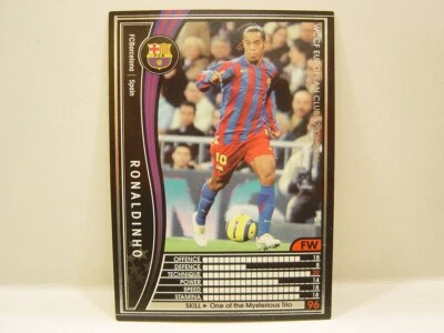 Panini WCCF 2005-06 Ronaldinho Gaúcho 1980 Brazil　No.10 FC Barcelona Spain #288 - Image 1 of 4