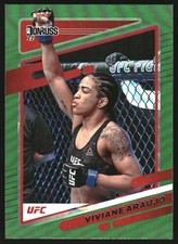 2022 Donruss UFC Green Flood #60 Viviane Araujo
