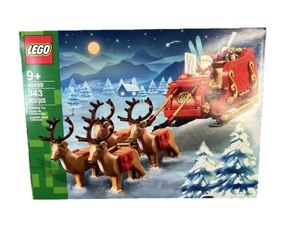 Lego Trineo de Papá Noel (40499) Navidad Vacaciones Reno (343 Piezas) Edades 9+ Sellado Foto 1 de 4