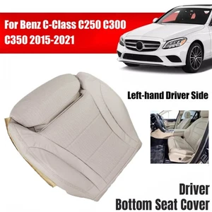 Left Front Driver Seat Cover For 2015-2021 Mercedes Benz C-Class C250 C300 C350 - Picture 1 of 13