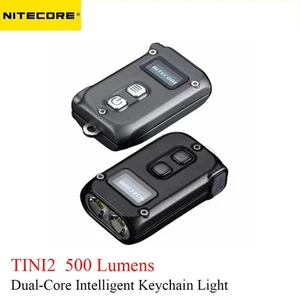 Linterna Llavero Nitecore TINI 2 MINI2 500 Lúmenes Recargable Mini Luz LED - Imagen 1 de 30