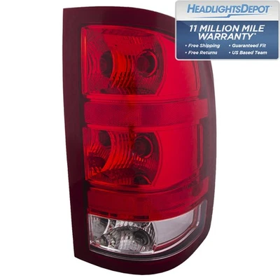 Задний фонарь справа подходит для 07–13 GMC Sierra 1500/07–10 GMC Sierra 2500/3500 HD - Изображение 1 из 4