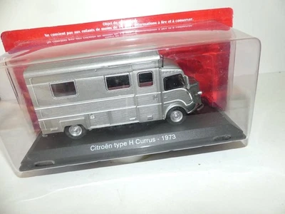 CAMPING CAR CITROEN TYPE H CURRUS 1973 IXO PRESSE 1:43 - Photo 1/3