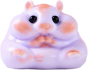 Cute Hamster Taba Squishy for Adults – Stress Relief, Soft Silicone Squeeze for - Picture 1 of 12