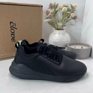 Clove Classic Sneaker Women/Men Nursing Healthcare Shoes All Black W9/M7.5 - Picture 1 of 10