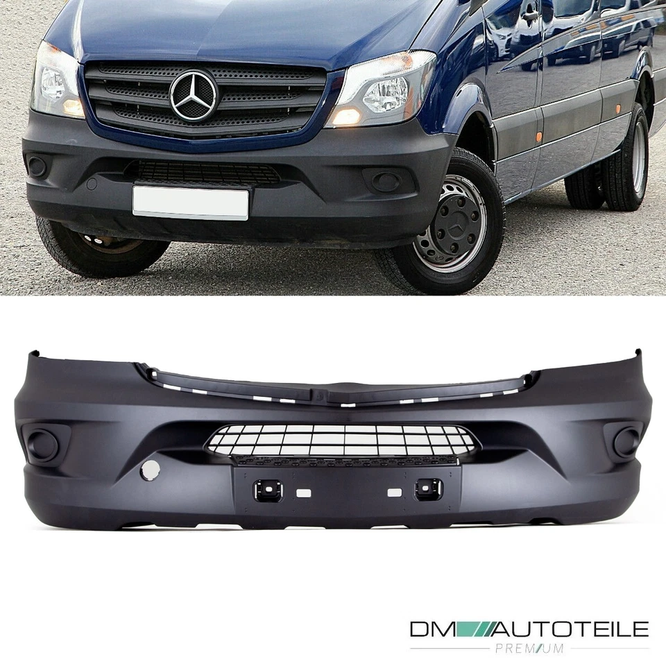 Stoßstange vorne schwarz passt für Mercedes Sprinter W906 906 3,5t ab 09/2013 - Bild 1 von 4