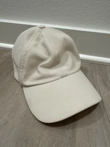 Lululemon Hat White Womens One Size Hat Soft Lightweight Running Training - Picture 1 of 5