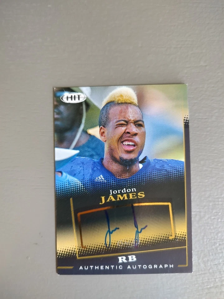 2015 Sage Hit - Autographs Jordon James #A116 Black (AU, RC)(JGA) - Image 1 of 2