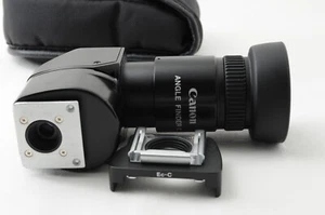 [Exc+3] Canon Angle Finder C with case and adapter Ec-C for Canon EOS From Japan - Picture 1 of 23