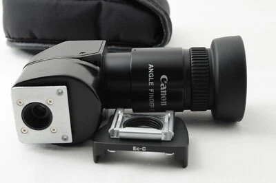 [Exc+3] Canon Angle Finder C with case and adapter Ec-C for Canon EOS From Japan - Image 1 of 4