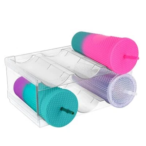 Water Bottle Organizer Storage Holder For Kitchen Organizationfridge Pantrycabin - Picture 1 of 6