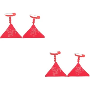 2 PCS Peaceful Pendant Child Chinese-style Jewelry Baby Omamori - Zdjęcie 1 z 12