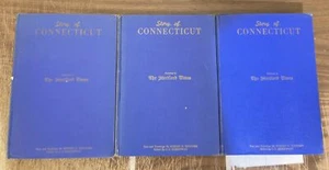 The Story Of Connecticut Hartford Press 1935 3 Vol SET COLONIAL AMERICAN HISTORY - Foto 1 di 11