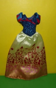 Schneeweiße Puppe Disney funkelnde Prinzessin 10,5" Kleid - Bild 1 von 2