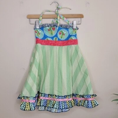 Matilda Jane | Vestido Halter Limeade Ellie Roundabout It's A Wonderful Parade 6 Foto 1 de 4