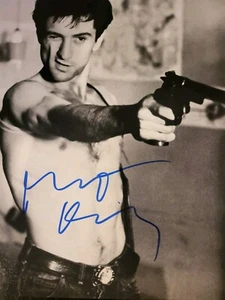 Taxi Driver Robert De Niro NUOVO FIRMATO/COA LEGGERE LA DESCRIZIONE - Foto 1 di 1