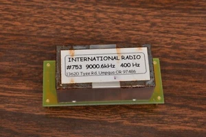 INRAD #753 400HZ 8 POL CW FILTER (TEN TEC #217) CORSAIR OMNI 5 6 6+ VI 9Mhz IF - Bild 1 von 2