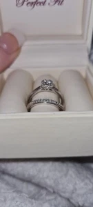 Bridal Set Rings Size M - Picture 1 of 6