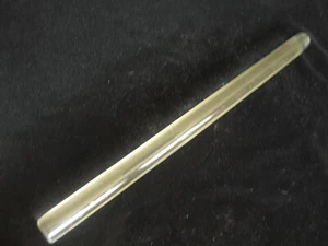 Antique Clear Glass Towel Bar 18" No Brackets 1" Diameter Art Deco 1930s Vintage - Picture 1 of 3