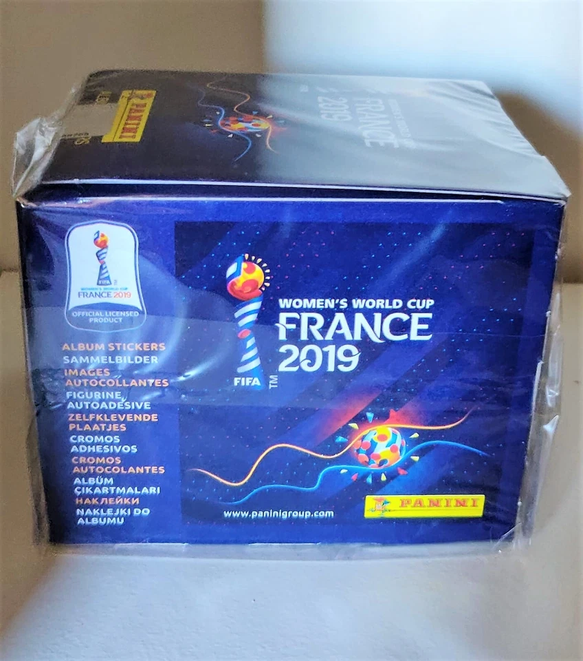 FIFA WOMEN’S World Cup France 2019 box sigillato 50 Bustine Panini women 19 - Immagine 1 di 1