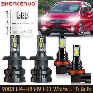 Faro LED blanco luz antiniebla luz alta baja Z8 para Honda Fit 2015 2016 2017 - Imagen 1 de 22