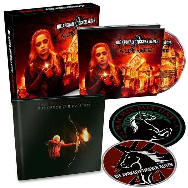 DIE APOKALYPTISCHEN REITER -WILDE KINDER (LTD BOXSET/CD DIGIPAK+BOOK+PATCH) NEU - Bild 1 von 1