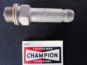 CHAMPION Aircraft Aviation SPARK PLUG - Engine Part # EM42E - 12C3 - NEW - Afbeelding 1 van 8